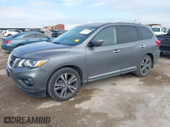 2018 Nissan Pathfinder SL with VIN 5N1DR2MN7JC678216, listed as a IAAI auction lot 41424767 with 94,139 mi miles. Bid and sale history available at carsss.com. Image 17.