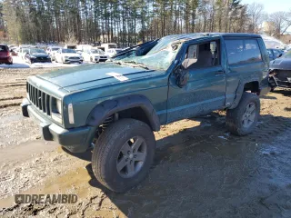 1998 Jeep Cherokee z VIN 1J4FJ27S4WL241541, wystawiony jako Copart lot #46800855 z przebiegiem Nie podano mil oraz Czysty tytuł • Clean title. Historia ofert i sprzedaży dostępna na DreamBid. Obrazek 1.