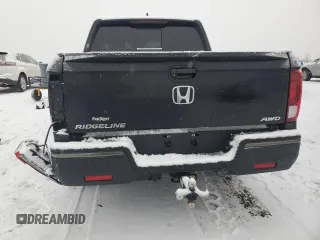 2019 Honda Ridgeline Black Edition with VIN 5FPYK3F84KB038533, listed as a Copart auction lot 87385564 with Not provided miles and Salvage title. Bid and sale history available at DreamBid. Image 6.