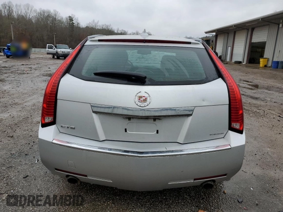 2010 Cadillac CTS with VIN 1G6DE8EG1A0147522, listed as a Copart auction lot 42380845 with 3,956 mi miles and Salvage Title. Bid and sale history available at DreamBid. Image 6.