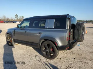 2023 Land Rover Defender X-Dynamic SE with VIN SALE2EEU1P2129252, listed as a Copart auction lot 45420325 with 12,382 mi miles and Salvage Title. Bid and sale history available at DreamBid. Image 2.