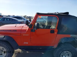 2005 Jeep Wrangler Sport with VIN 1J4FA49S85P344204, listed as a IAAI auction lot 41769319 with 105,927 mi miles. Bid and sale history available at carsss.com. Image 14.