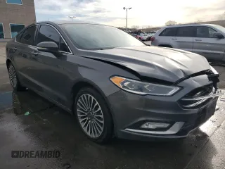 2017 Ford Fusion SE with VIN 3FA6P0H96HR122467, listed as a Copart auction lot 50746185 with 142,308 mi miles and Salvage Title. Bid and sale history available at DreamBid. Image 4.