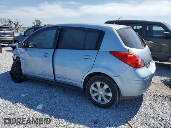 2009 Nissan Versa 1.8 S with VIN 3N1BC13E49L482262, listed as a Copart auction lot 54527245 with 88,633 mi miles and Salvage Title. Bid and sale history available at carsss.com. Image 2.