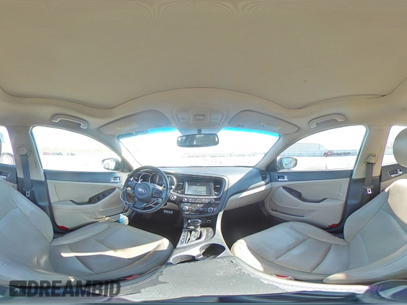 2014 Kia Optima EX z VIN 5XXGN4A7XEG304512, wystawiony jako Copart lot #50656505 z przebiegiem 141 746 mil mil oraz Szkoda całkowita • Salvage title. Historia ofert i sprzedaży dostępna na DreamBid. Obrazek 13.