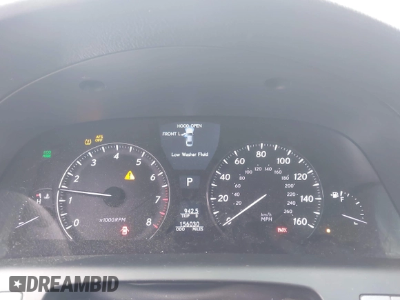 2010 Lexus LS 460 с VIN JTHCL5EFXA5008723, выставлен на аукционе IAAI как лот 42635747 с пробегом 156 030 миль миль и . История ставок и продаж доступна на DreamBid. Изображение 7.