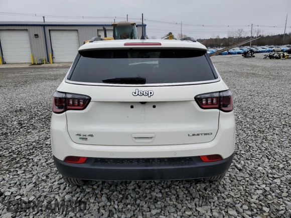 2021 Jeep Compass Limited with VIN 3C4NJDCB6MT602952, listed as a Copart auction lot 50053405 with Not Provided miles and Salvage Title. Bid and sale history available at DreamBid. Image 6.