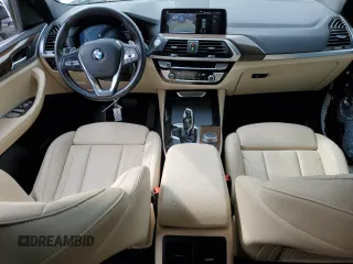 2020 BMW X3 sDrive30i with VIN 5UXTY3C03LLU72584, listed as a Copart auction lot 44106795 with 77,594 mi miles and Salvage Title. Bid and sale history available at carsss.com. Image 8.