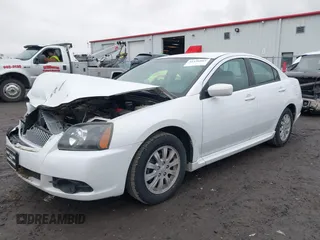 2010 Mitsubishi Galant FE with VIN 4A32B2FF9AE012837, listed as a IAAI auction lot 41196882 with 156,147 mi miles. Bid and sale history available at carsss.com. Image 17.