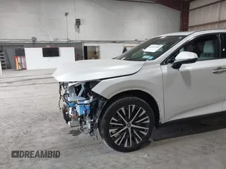 2024 Lexus RX 350h with VIN 2T2BBMCA6RC039544, listed as a IAAI auction lot 42224785 with 9,952 mi miles and . Bid and sale history available at DreamBid. Image 19.