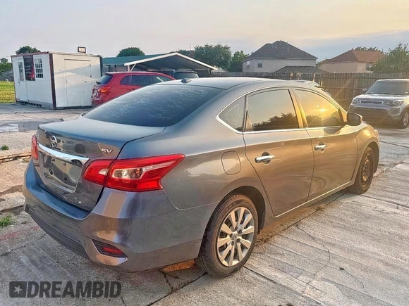 2017 Nissan Sentra SV with VIN 3N1AB7AP8HL663126, listed as a Copart auction lot 64883785 with 108,274 mi miles and Clean title. Bid and sale history available at DreamBid. Image 4.