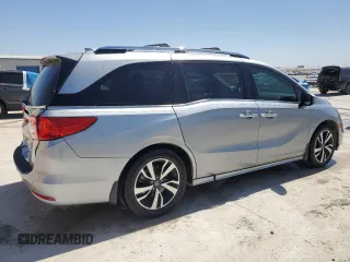 2019 Honda Odyssey Elite с VIN 5FNRL6H95KB097575, выставлен на аукционе Copart как лот 49667155 с пробегом 69 308 миль миль и Чистый • Clean title. История ставок и продаж доступна на DreamBid. Изображение 3.