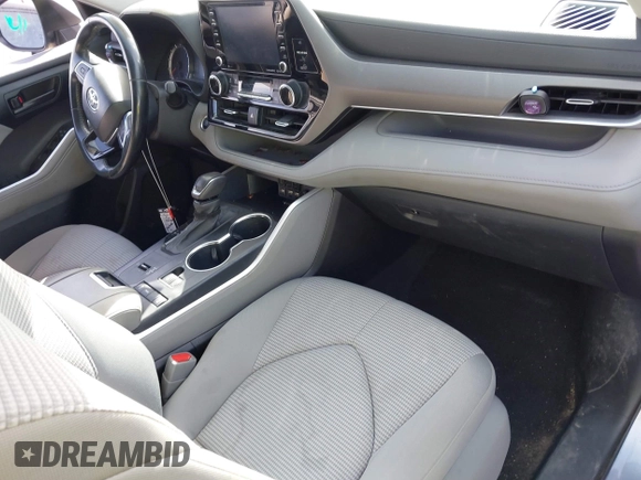 2021 Toyota Highlander L with VIN 5TDZZRAH6MS034453, listed as a IAAI auction lot 41779805 with 128,574 mi miles and . Bid and sale history available at DreamBid. Image 5.