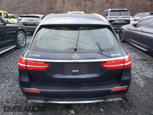 2019 Mercedes-Benz E 450 with VIN WDDZH6JB1KA556677, listed as a Copart auction lot 83327284 with Not Provided miles and Non Repairable. Bid and sale history available at DreamBid. Image 6.