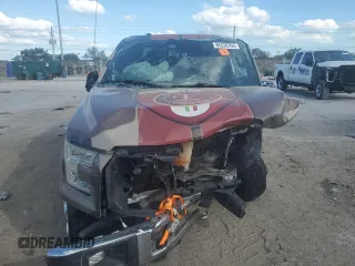 2017 Ford F-150 XL with VIN 1FTEW1EF9HFC50384, listed as a Copart auction lot 85538764 with Not provided miles and Salvage title. Bid and sale history available at DreamBid. Image 5.