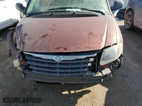 2007 Chrysler Town & Country Touring with VIN 2A4GP54LX7R361418, listed as a Copart auction lot 44330715 with Not Provided miles and Salvage Title. Bid and sale history available at DreamBid. Image 13.