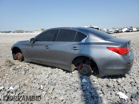 2017 Infiniti Q50 Red Sport 400 z VIN JN1FV7AR4HM870617, wystawiony jako Copart lot #52702345 z przebiegiem 61 824 mil mil oraz Czysty tytuł • Clean title. Historia ofert i sprzedaży dostępna na DreamBid. Obrazek 2.