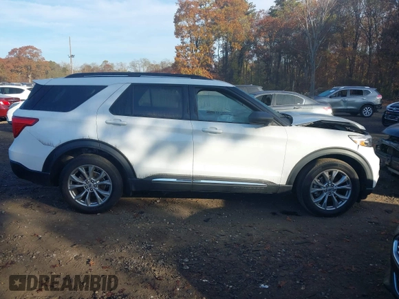 2021 Ford Explorer XLT with VIN 1FMSK8DH4MGA10203, listed as a IAAI auction lot 40713164 with 48,285 mi miles. Bid and sale history available at carsss.com. Image 13.