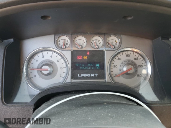 2010 Ford F-150 XL with VIN 1FTFW1EV9AFA31023, listed as a Copart auction lot 65806495 with 192,985 mi miles and Clean title. Bid and sale history available at DreamBid. Image 9.