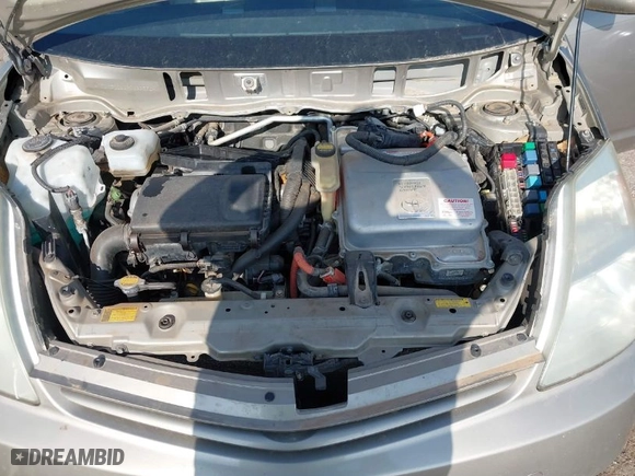 2005 Toyota Prius with VIN JTDKB20U653080296, listed as a IAAI auction lot 41927750 with 1 mi miles. Bid and sale history available at carsss.com. Image 10.