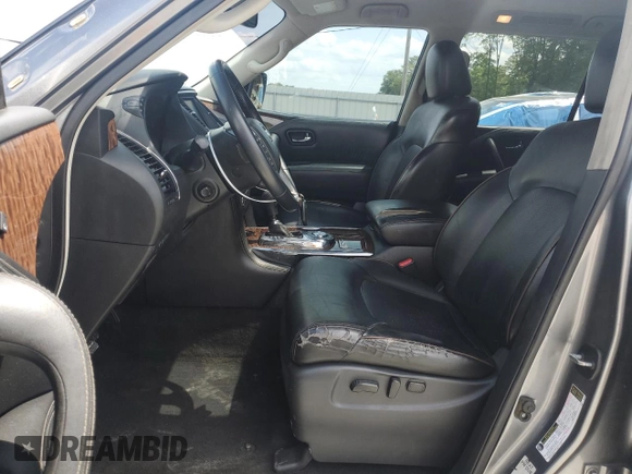 2019 Nissan Armada SL with VIN JN8AY2ND0K9092444, listed as a Copart auction lot 54119145 with 241,844 mi miles and Clean Title. Bid and sale history available at carsss.com. Image 7.