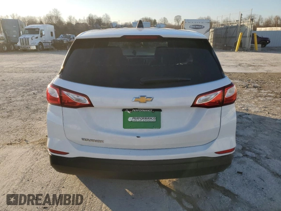 2021 Chevrolet Equinox LS z VIN 3GNAXHEV4MS115371, wystawiony jako Copart lot #48533025 z przebiegiem 72 317 mil mil oraz Szkoda całkowita • Salvage title. Historia ofert i sprzedaży dostępna na DreamBid. Obrazek 6.