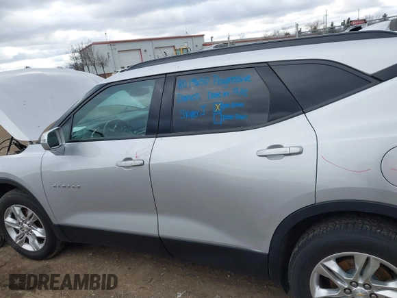 2020 Chevrolet Blazer LT with VIN 3GNKBCRS1LS637802, listed as a IAAI auction lot 41220166 with 113,962 mi miles and . Bid and sale history available at DreamBid. Image 15.