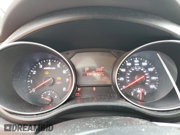 2015 Kia Sedona L with VIN KNDMA5C13F6023455, listed as a Copart auction lot 45580205 with 187,647 mi miles and Clean Title. Bid and sale history available at carsss.com. Image 9.