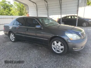 2004 Lexus LS 430 with VIN JTHBN36F340161034, listed as a Copart auction lot 51734645 with 238,695 mi miles and Salvage Title. Bid and sale history available at DreamBid. Image 4.