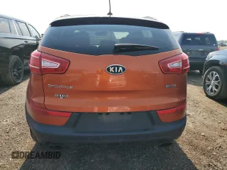 2011 Kia Sportage SX with VIN KNDPC3A63B7169255, listed as a Copart auction lot 60174855 with 121,236 mi miles and Salvage title. Bid and sale history available at DreamBid. Image 6.