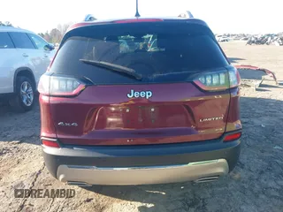 2019 Jeep Cherokee Limited with VIN 1C4PJMDX8KD441154, listed as a IAAI auction lot 41743392 with 121,141 mi miles and . Bid and sale history available at DreamBid. Image 17.