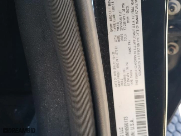 2021 Ram 1500 Big Horn with VIN 1C6RRFBG0MN556173, listed as a Copart auction lot 88068945 with 74,374 mi miles and Salvage Title. Bid and sale history available at carsss.com. Image 12.