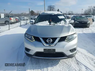 2015 Nissan Rogue SL with VIN 5N1AT2MT7FC758058, listed as a IAAI auction lot 41303736 with 43,649 mi miles. Bid and sale history available at carsss.com. Image 13.