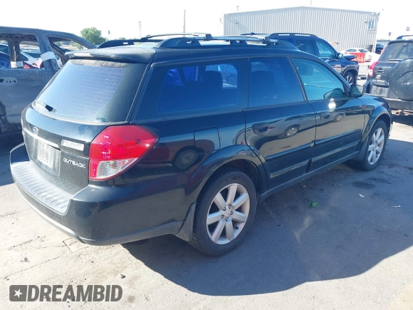 2008 Subaru Outback i with VIN 4S4BP61C587349654, listed as a IAAI auction lot 42674322 with 146,798 mi miles and . Bid and sale history available at DreamBid. Image 4.