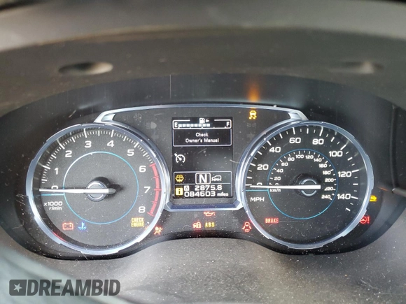 2018 Subaru Forester Limited with VIN JF2SJAJC0JH571674, listed as a Copart auction lot 40465763 with 84,603 mi miles. Bid and sale history available at carsss.com. Image 9.