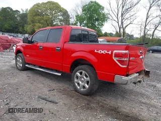 2014 Ford F-150 XL with VIN 1FTFW1ET0EFA05463, listed as a IAAI auction lot 42037670 with 219,154 mi miles and . Bid and sale history available at DreamBid. Image 3.
