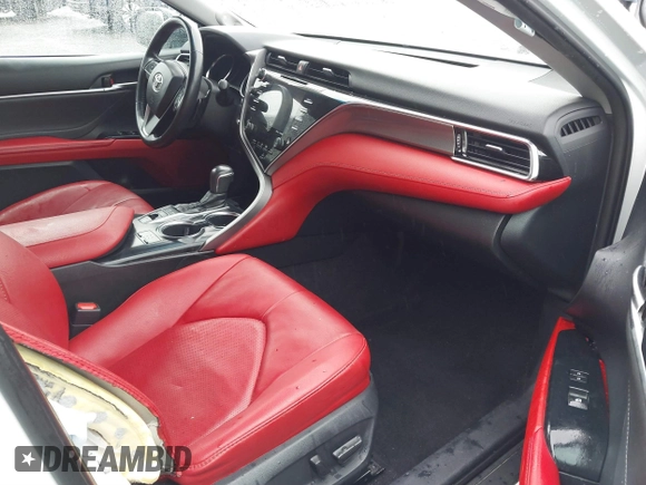 2018 Toyota Camry XSE with VIN 4T1BZ1HK8JU019394, listed as a IAAI auction lot 41492529 with 107,745 mi miles and . Bid and sale history available at DreamBid. Image 5.