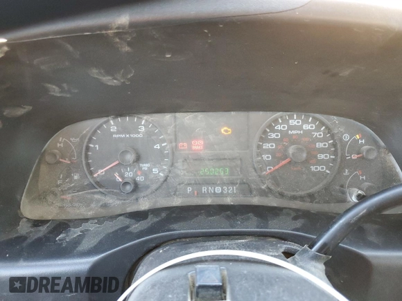 2007 Ford F-250 XL with VIN 1FTSW20P07EA17846, listed as a Copart auction lot 85540304 with 250,253 mi miles and Salvage Title. Bid and sale history available at DreamBid. Image 9.