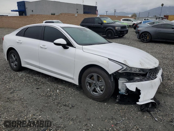 2024 Kia K5 LXS with VIN 5XXG14J20RG260185, listed as a Copart auction lot 48746065 with 21,842 mi miles and Salvage Title. Bid and sale history available at carsss.com. Image 4.