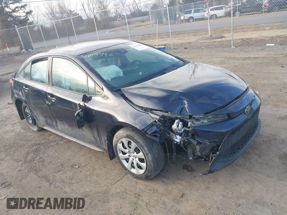 2022 Toyota Corolla LE with VIN 5YFEPMAE9NP306727, listed as a IAAI auction lot 41601452 with 29,969 mi miles and . Bid and sale history available at DreamBid. Image 1.