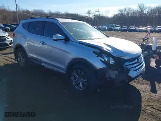 2013 Hyundai Santa Fe Sport with VIN 5XYZUDLBXDG096526, listed as a IAAI auction lot 41490492 with 126,469 mi miles. Bid and sale history available at carsss.com. Image 1.