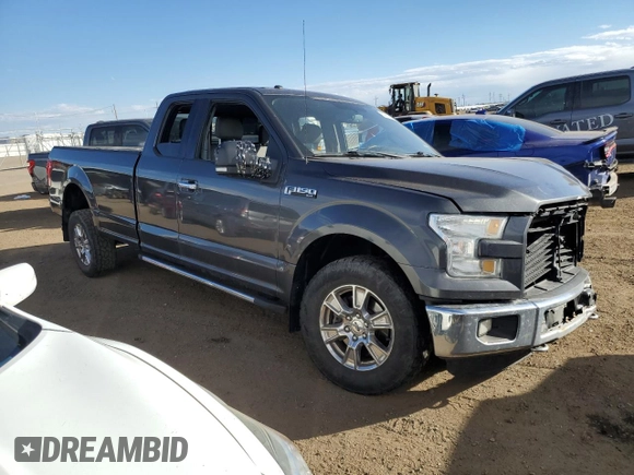 2016 Ford F-150 XLT with VIN 1FTEX1EF8GKD43898, listed as a Copart auction lot 50561605 with 187,249 mi miles and Salvage Title. Bid and sale history available at carsss.com. Image 4.