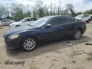 2016 Mazda Mazda6 i Sport with VIN JM1GJ1U59G1436258, listed as a Copart auction lot 54241895 with 132,125 mi miles and Clean Title. Bid and sale history available at carsss.com. Image 1.