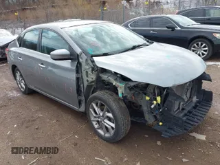 2014 Nissan Sentra SV with VIN 3N1AB7AP1EL639696, listed as a IAAI auction lot 41814292 with 95,488 mi miles and . Bid and sale history available at DreamBid. Image 1.