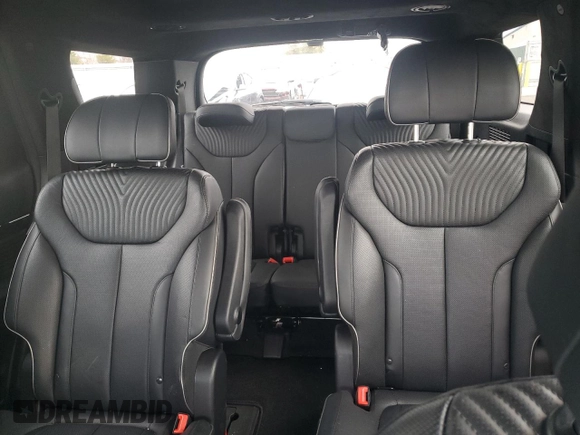 2023 Hyundai Palisade Limited z VIN KM8R5DGE7PU533771, wystawiony jako Copart lot #46678495 z przebiegiem 58 635 mil mil oraz Szkoda całkowita • Salvage title. Historia ofert i sprzedaży dostępna na DreamBid. Obrazek 10.