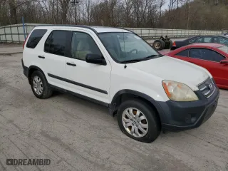 2005 Honda CR-V EX with VIN SHSRD78805U303439, listed as a Copart auction lot 52600505 with 181,658 mi miles and Clean Title. Bid and sale history available at carsss.com. Image 4.