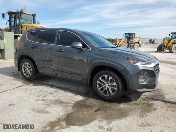 2019 Hyundai Santa Fe SE with VIN 5NMS23AD2KH081849, listed as a Copart auction lot 42798635 with 113,690 mi miles and Non Repairable. Bid and sale history available at carsss.com. Image 4.