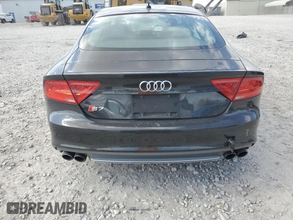 2013 Audi S7 with VIN WAUW2BFC1DN153798, listed as a Copart auction lot 49264295 with 81,579 mi miles and Salvage Title. Bid and sale history available at carsss.com. Image 6.