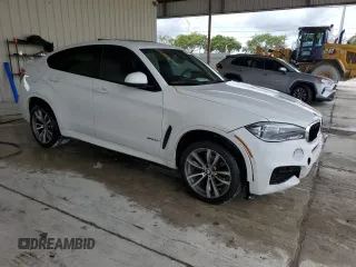 2016 BMW X6 sDrive35i with VIN 5UXKU0C56G0F93346, listed as a Copart auction lot 78287264 with 107,702 mi miles and Salvage Title. Bid and sale history available at carsss.com. Image 4.