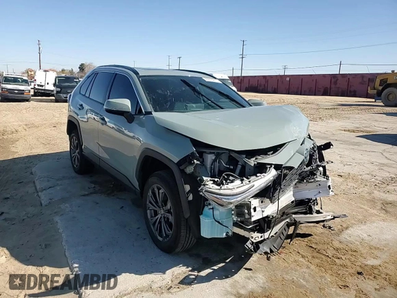 2022 Toyota RAV4 Hybrid XLE Premium with VIN 4T3B6RFV8NU102695, listed as a Copart auction lot 49876815 with 35,614 mi miles and Salvage title. Bid and sale history available at DreamBid. Image 11.